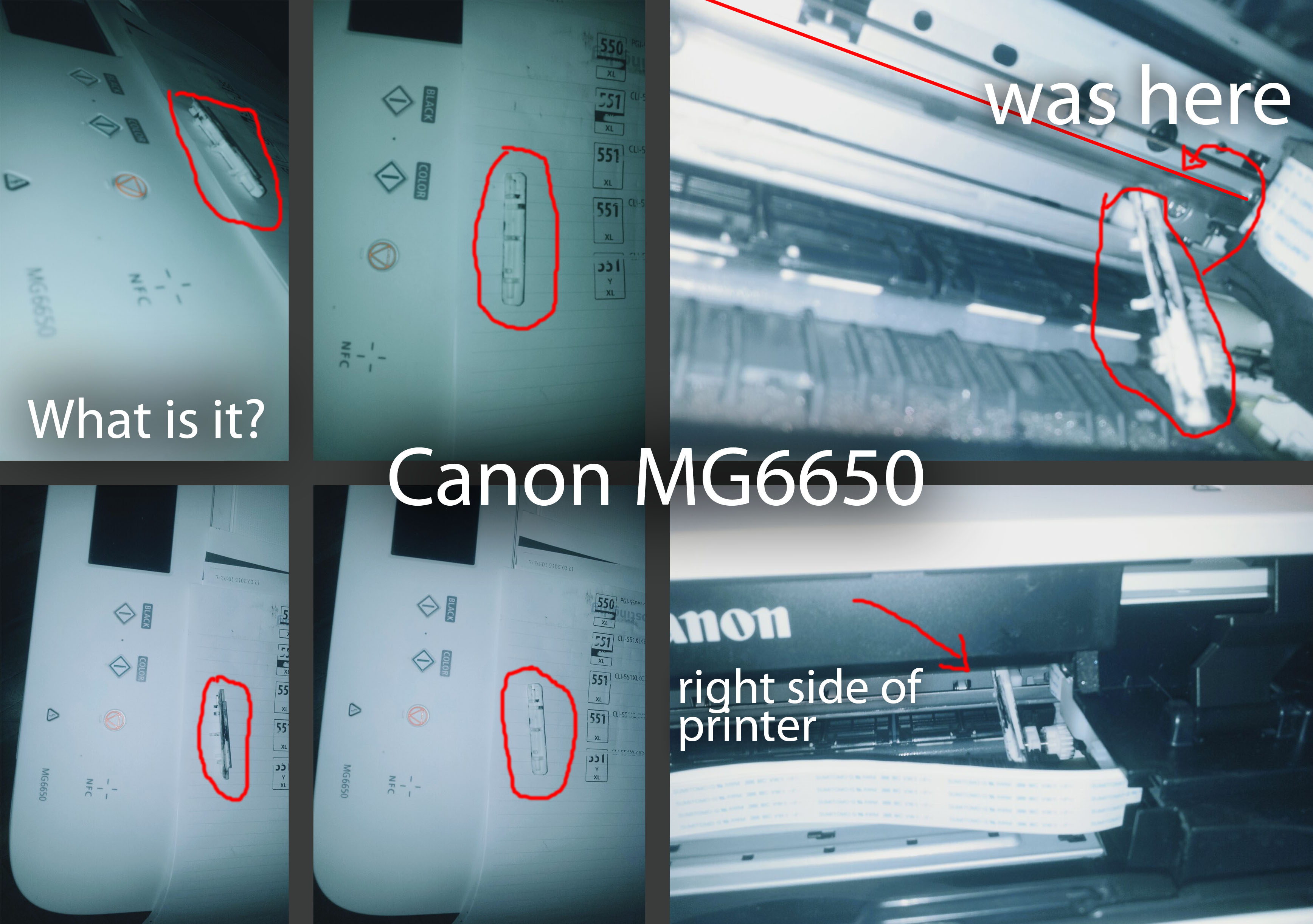Canon MG6650 Emergency - Canon