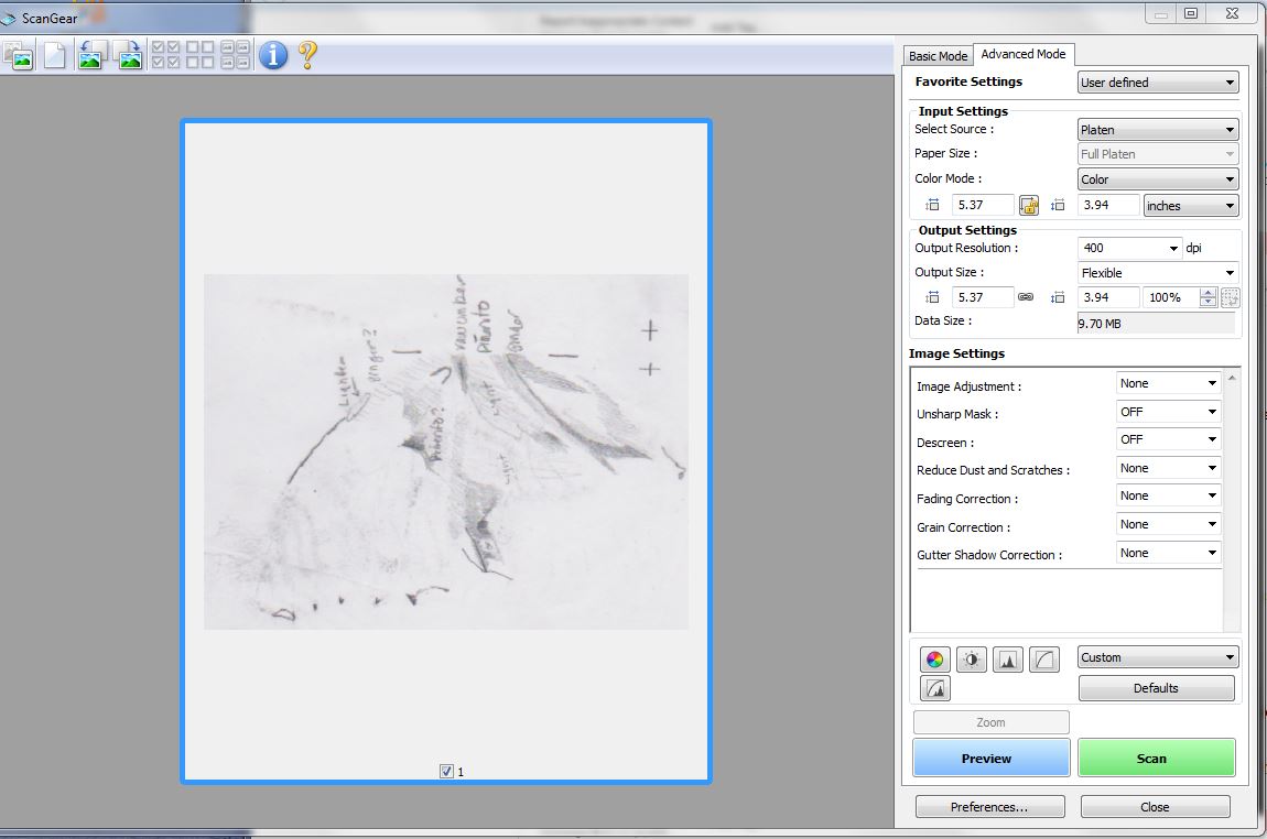 MG7720.. scanning, will not scan entire item Canon Community