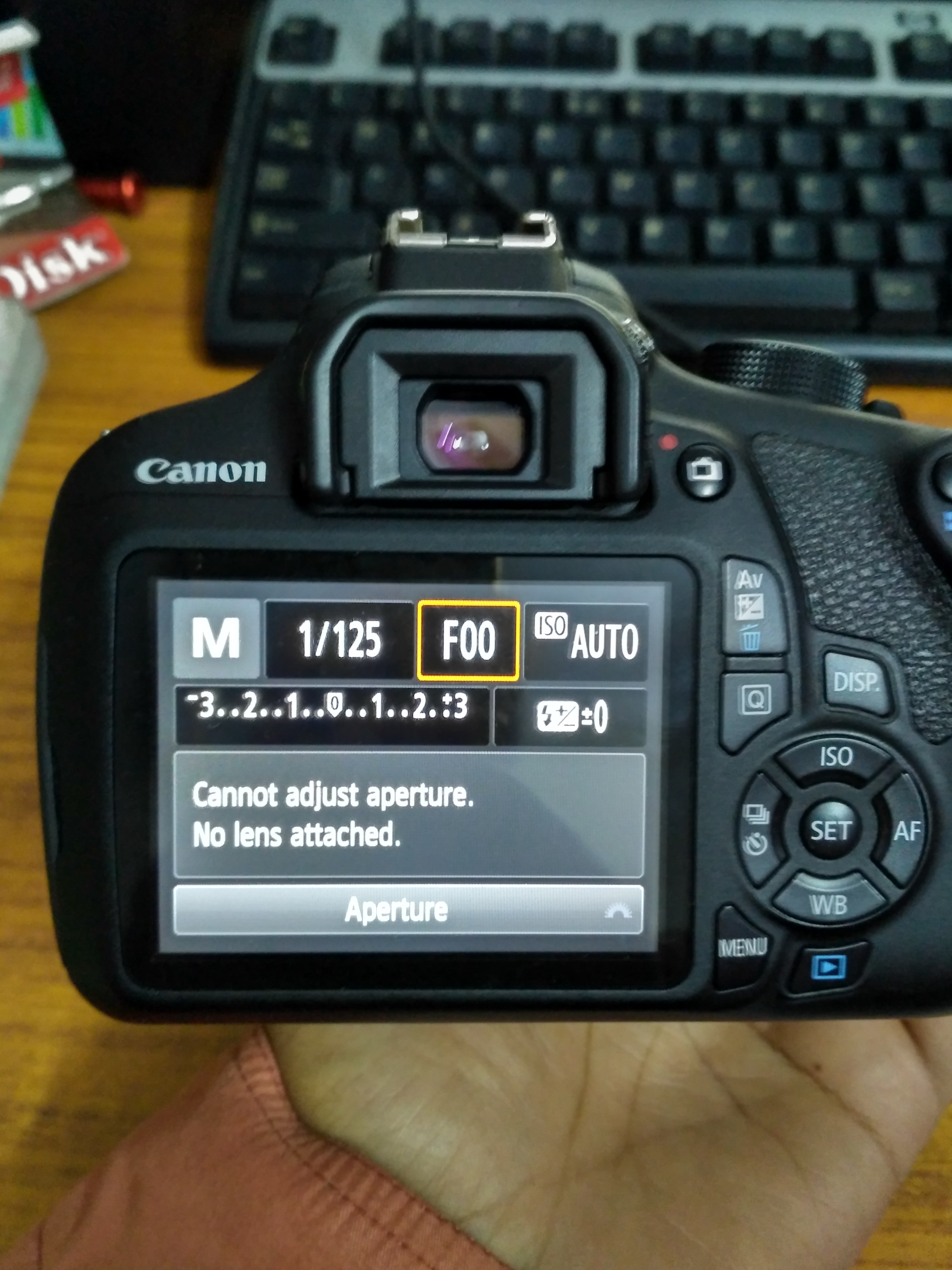 canon 500d autofocus not working