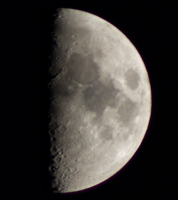 canon 1200d moon shot