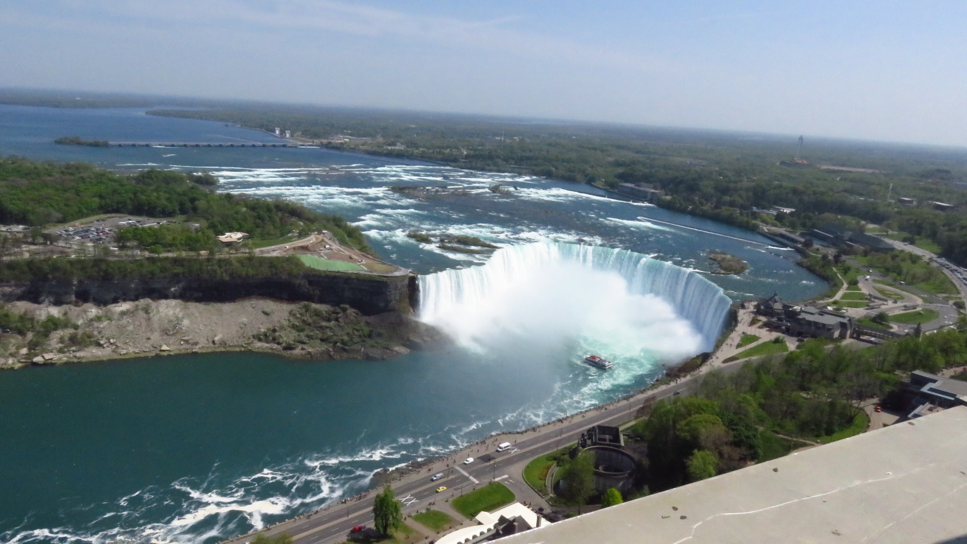 Niagara Falls from above