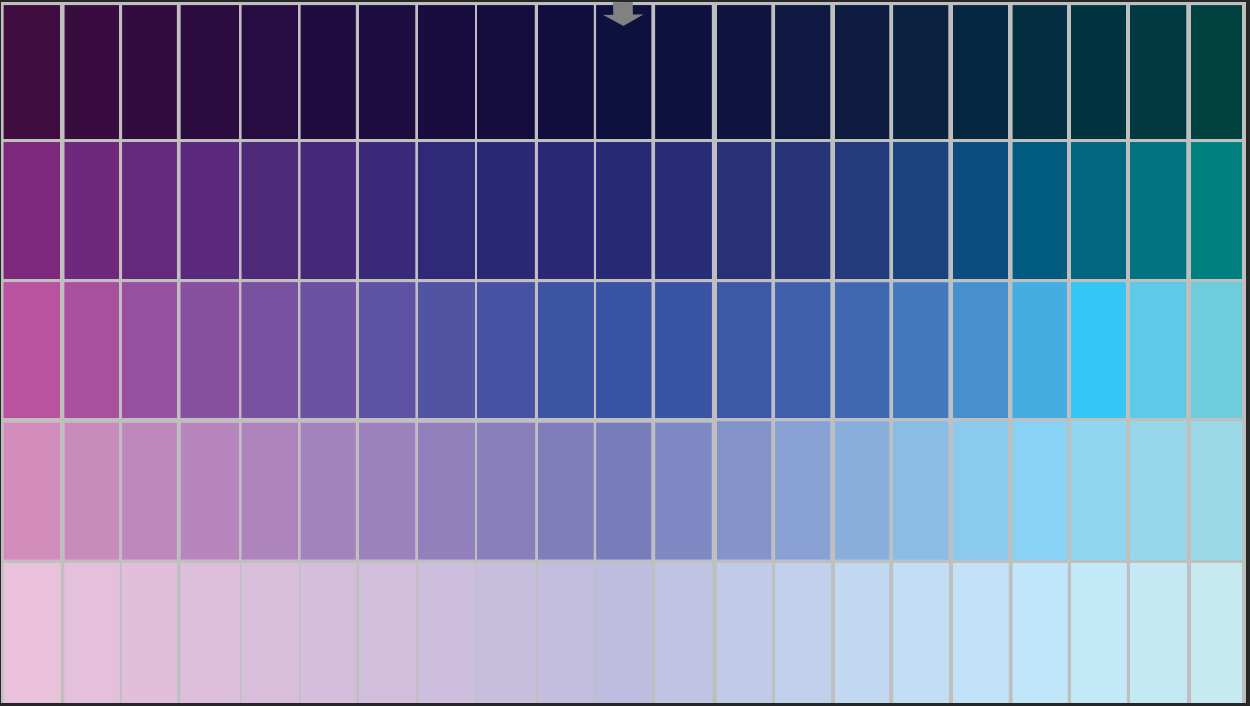 Фиолетовый цвет спектр каких цветов. Спектр голубого цвета. Синий спектральный цвет. Цветовая растяжка. Спектр синих цветов.