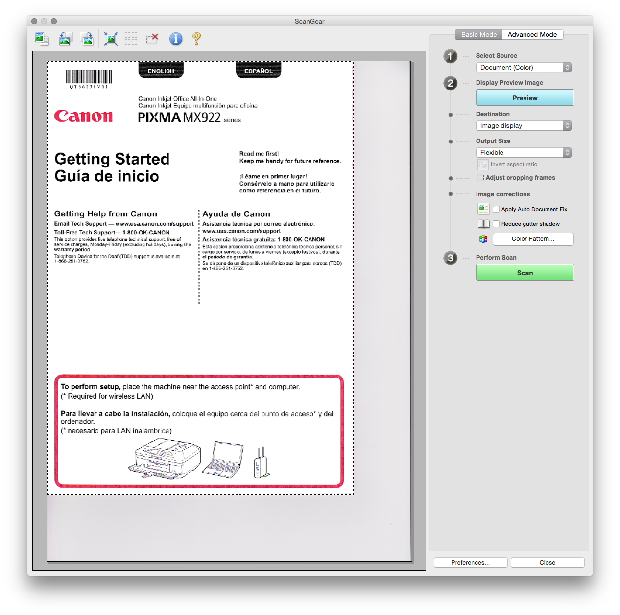 Please make MP Navigator EX work with MX922 - Page 2 - Canon Community
