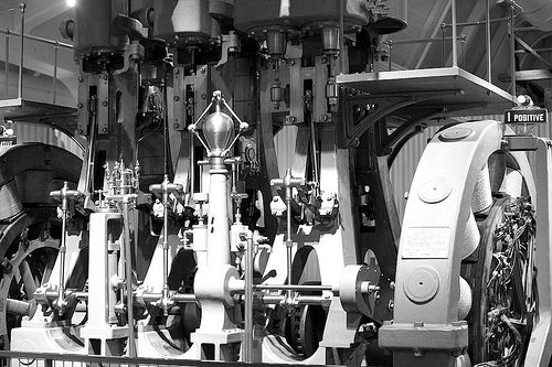 Generator (Red Filter B&W Conversion) at Henry Ford Museum
