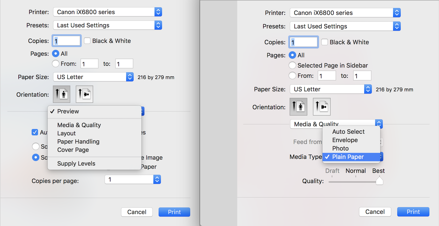 ix6820 Canon Pixma prints too lightly! No Color Op... Canon Community
