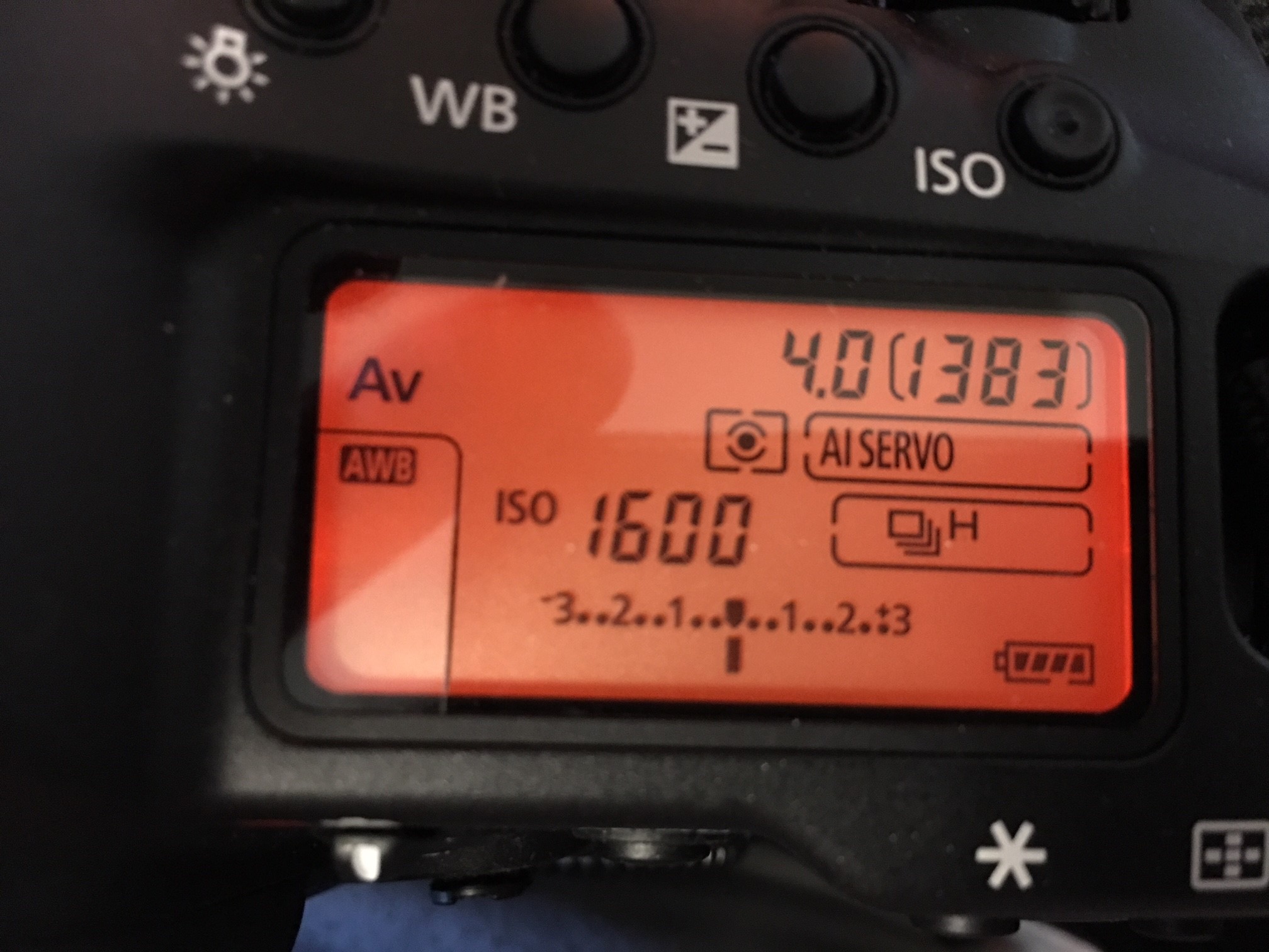 SL2 battery image on LCD screen Canon Community