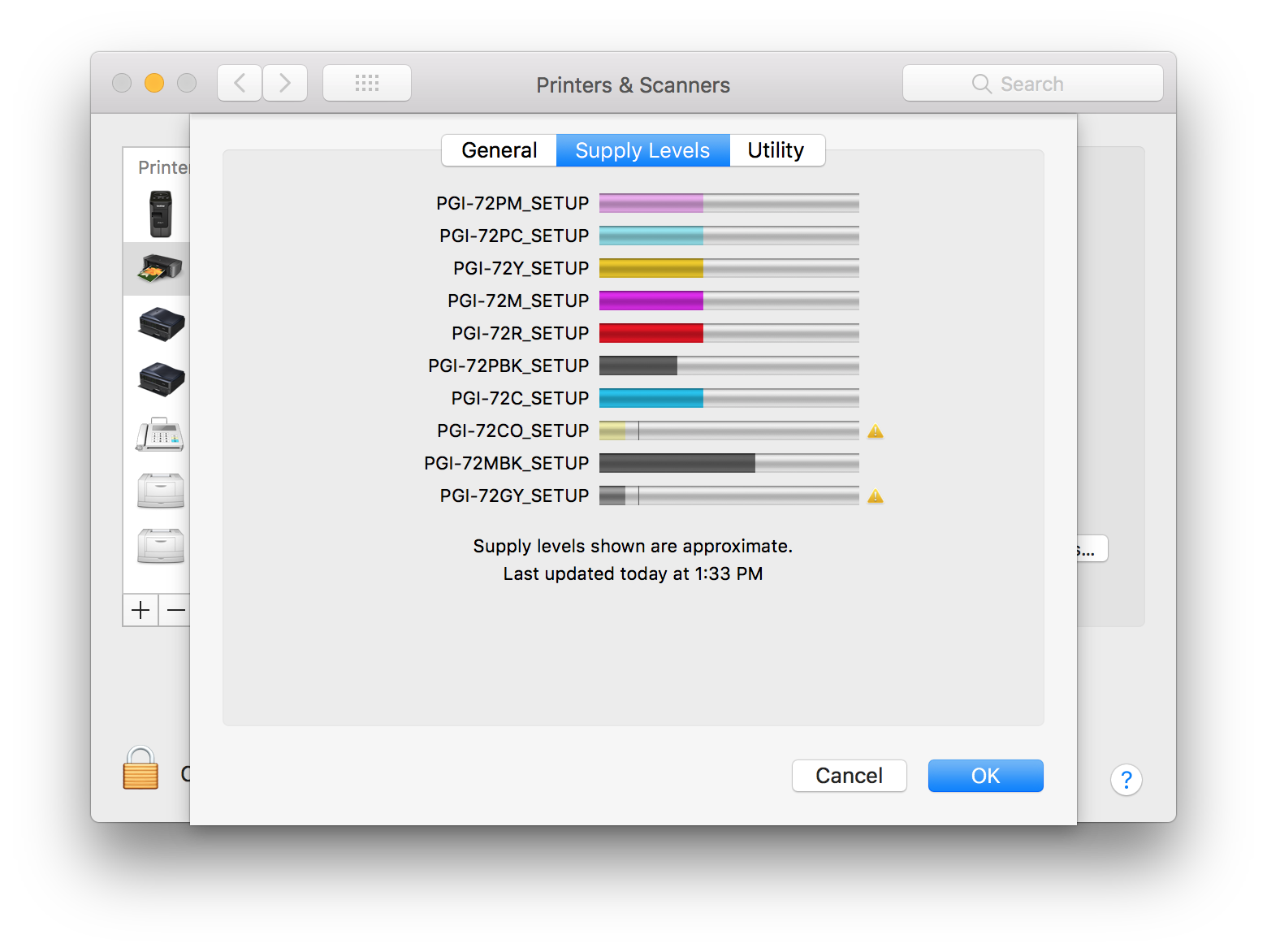 Ink level PRO10 Canon Community