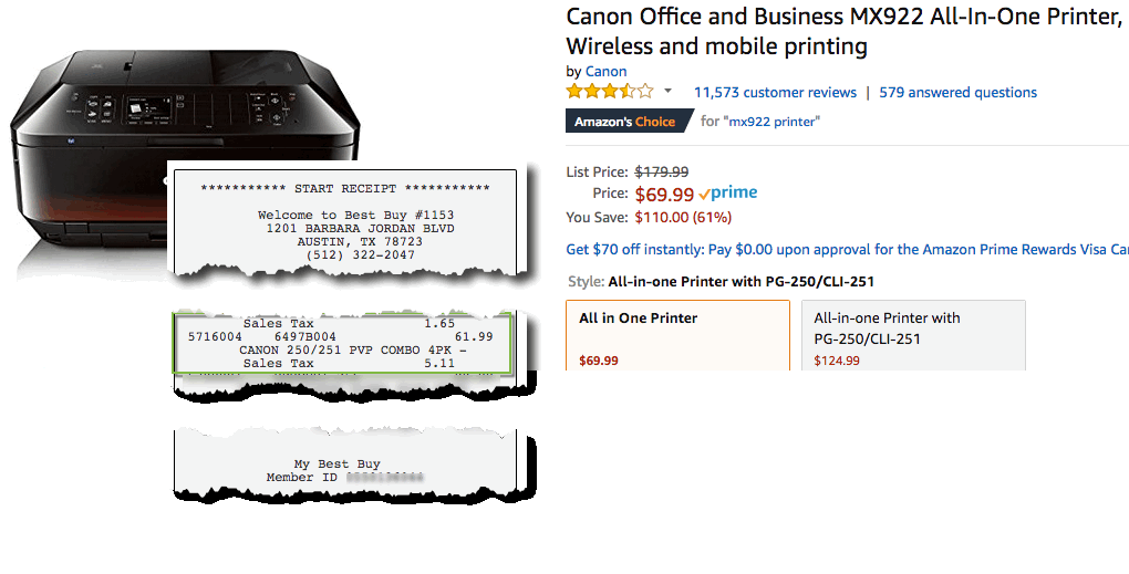 canon office and business mx922