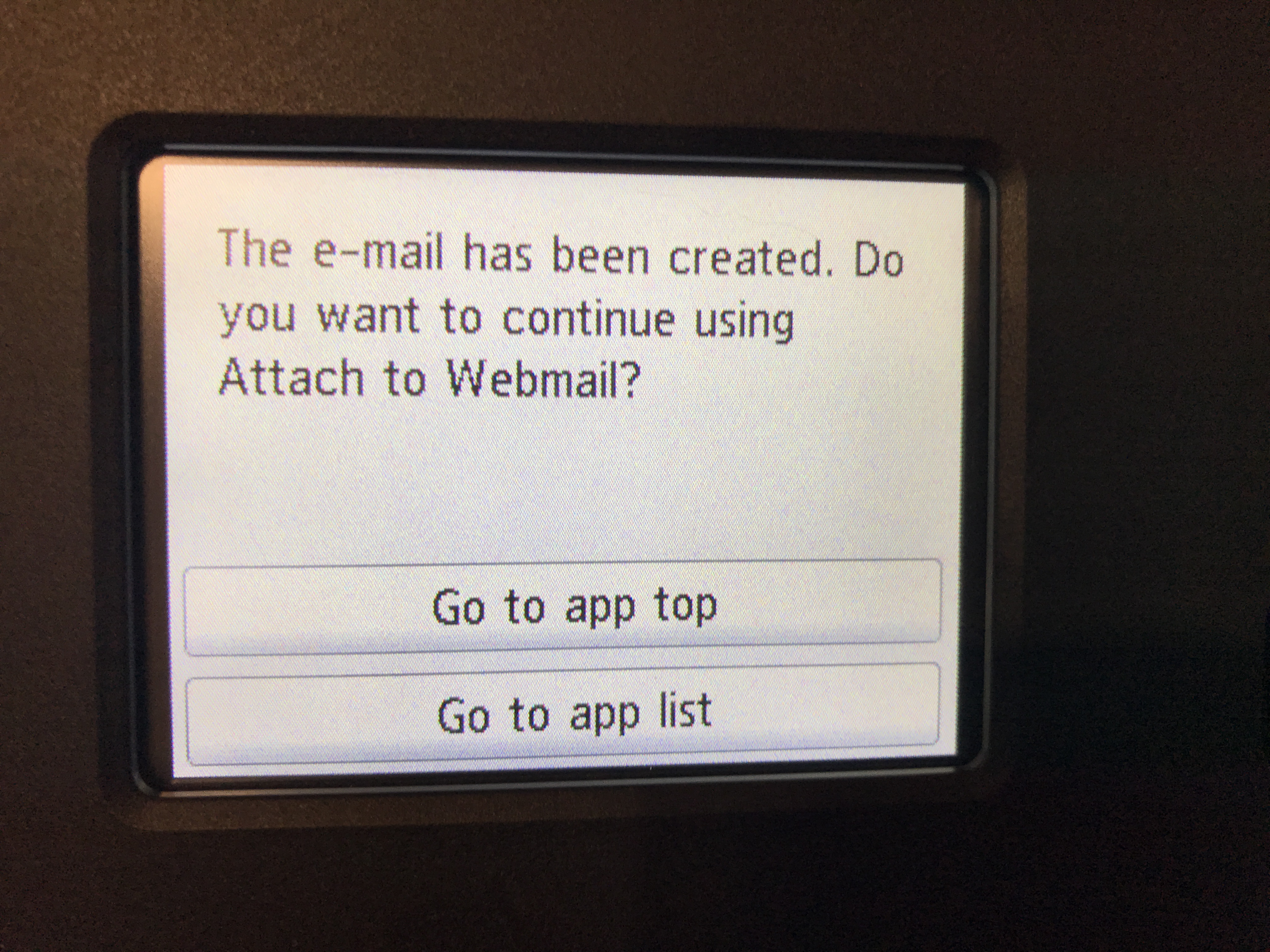 Can't scan to email Canon Community