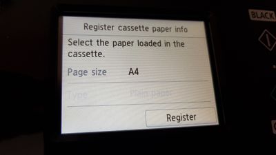 TS6150 won't print from cassette after firmware up - Canon Community