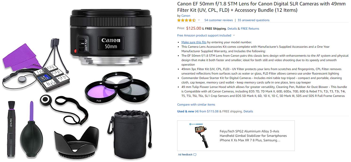 Canon EF 50mm F1.8 II review: Digital Photography Review