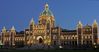 Canada BC Victoria Legislature at Dusk.jpg