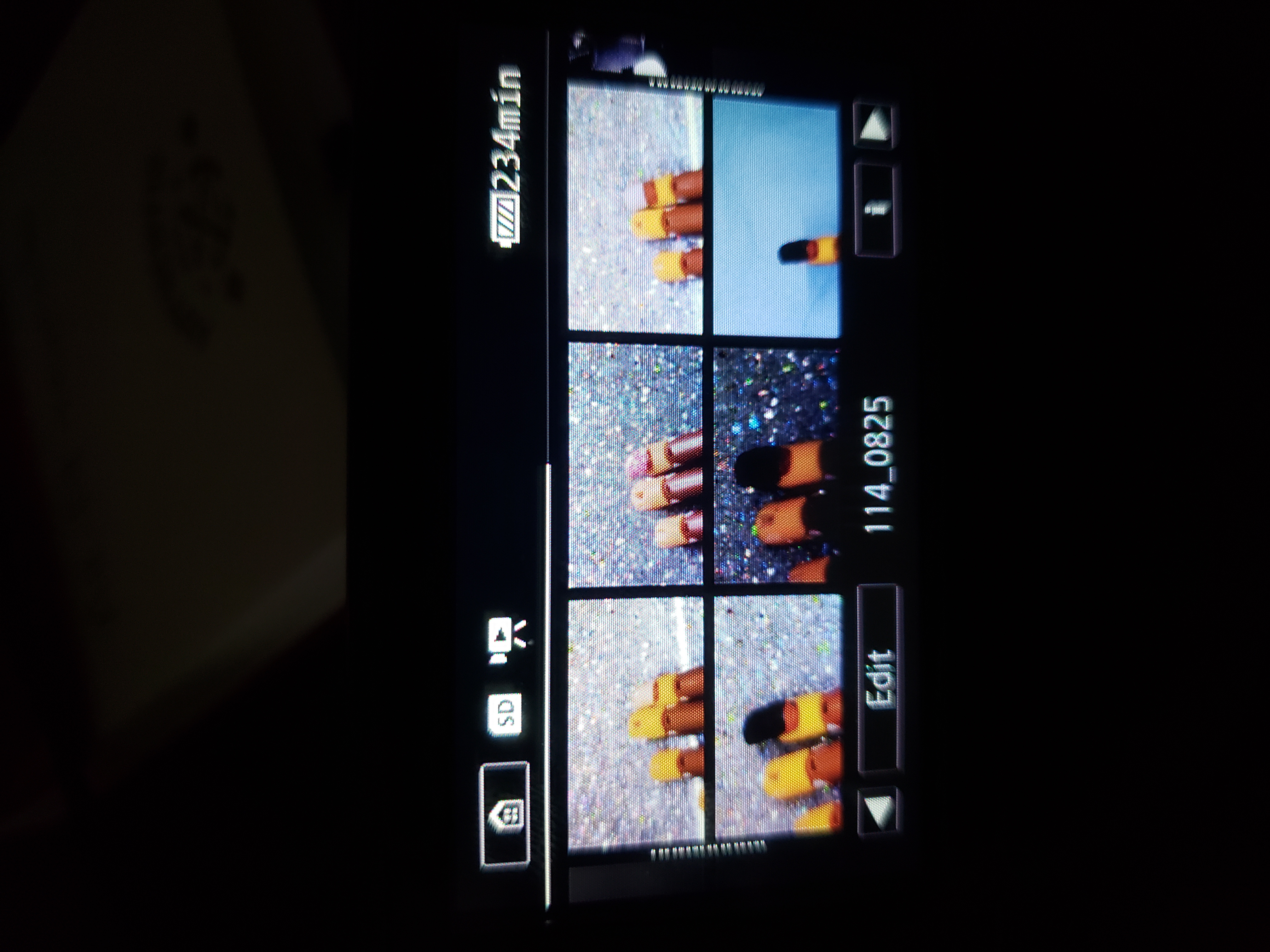 Files are on the card (I'm a nail tech, it's a trainer hand)