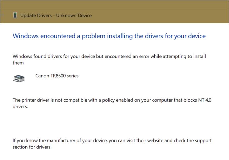 1 CAUASE--canon tr85620 WIN 10 VERSION BLOCKS USE OF NT 4.0 DRIVERS tr8520.JPG