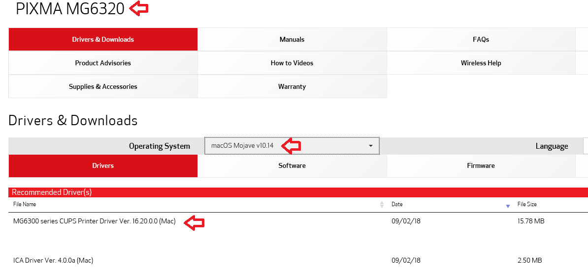Updated for Catalina and now not printing Page 3 Canon Community