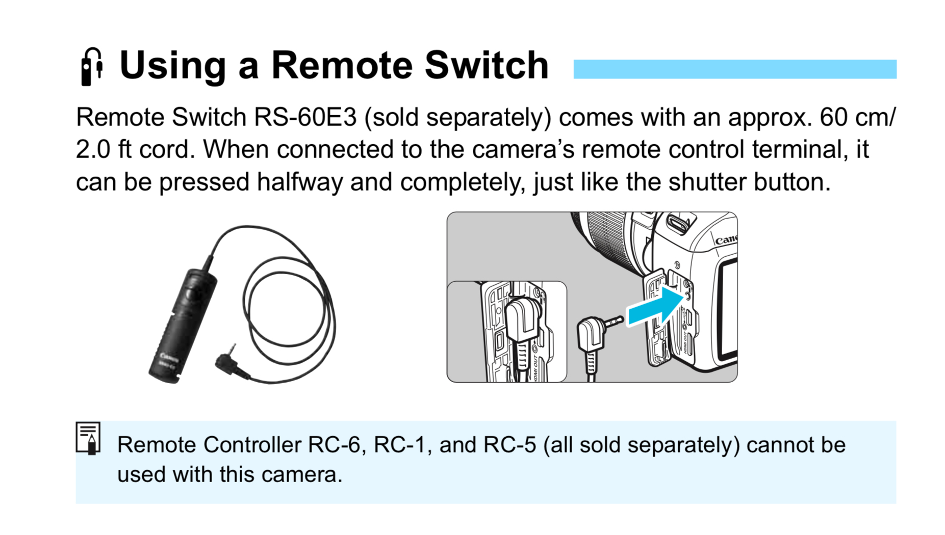 Remote Control Canon Community