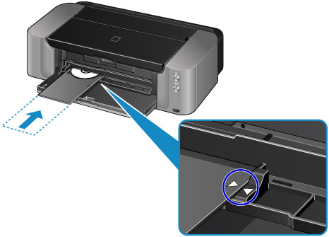 Placing printable disc