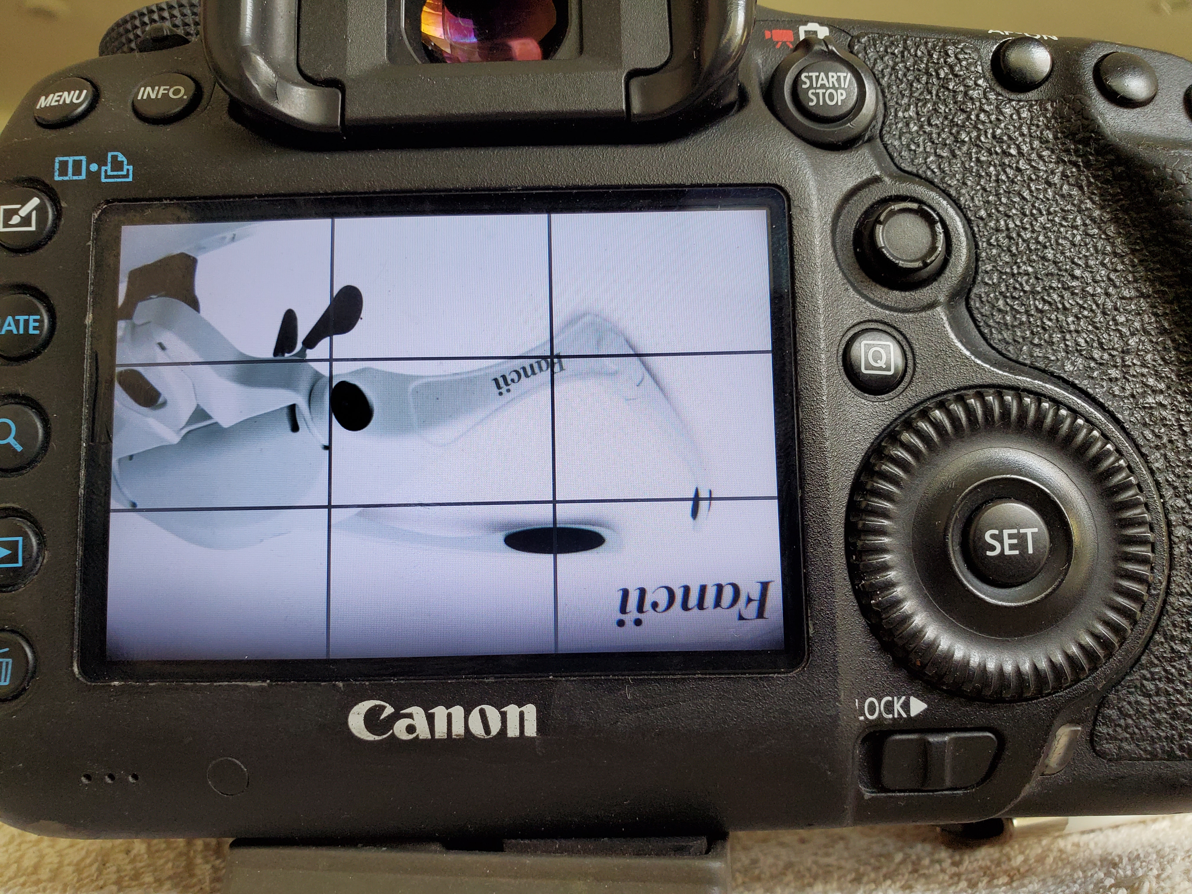 Image with banding when Shooting high speed