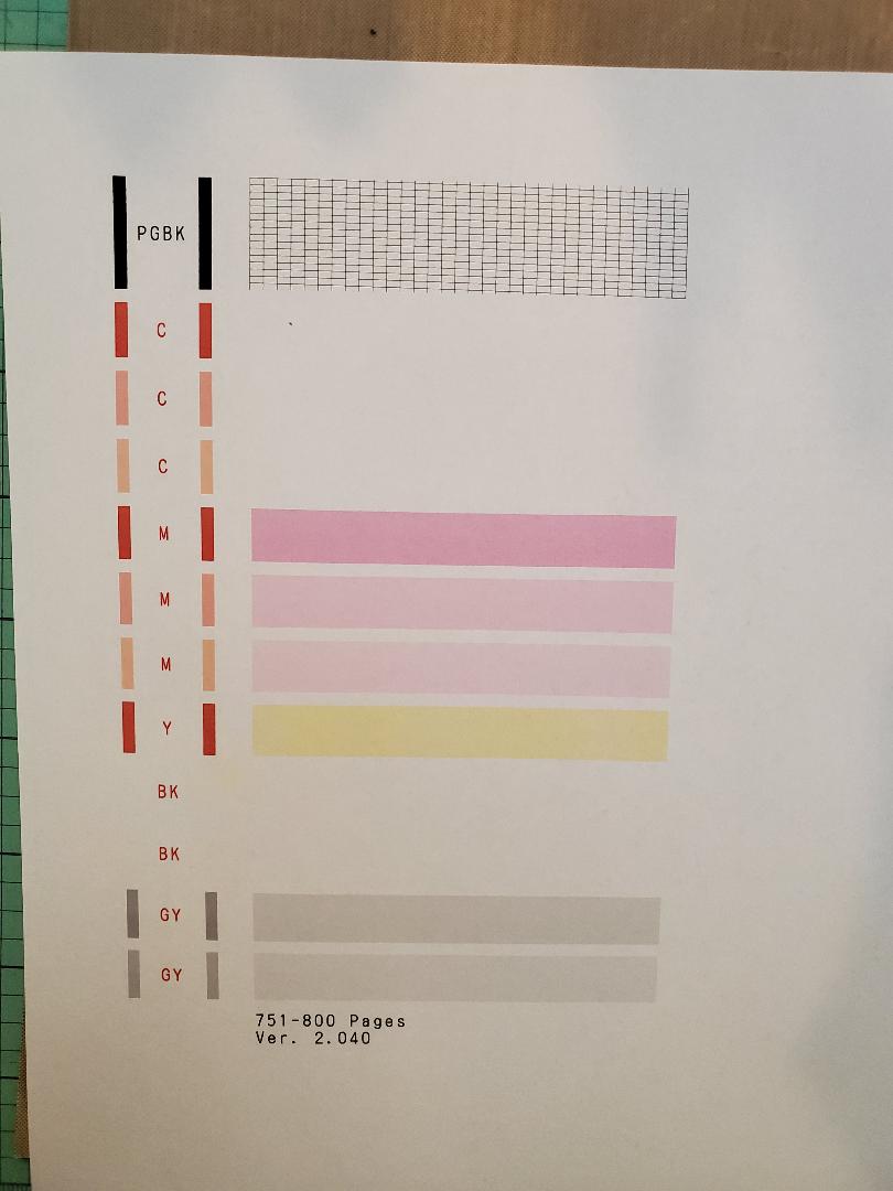 TS9020 not printing colors correctly mostly pink Canon Community