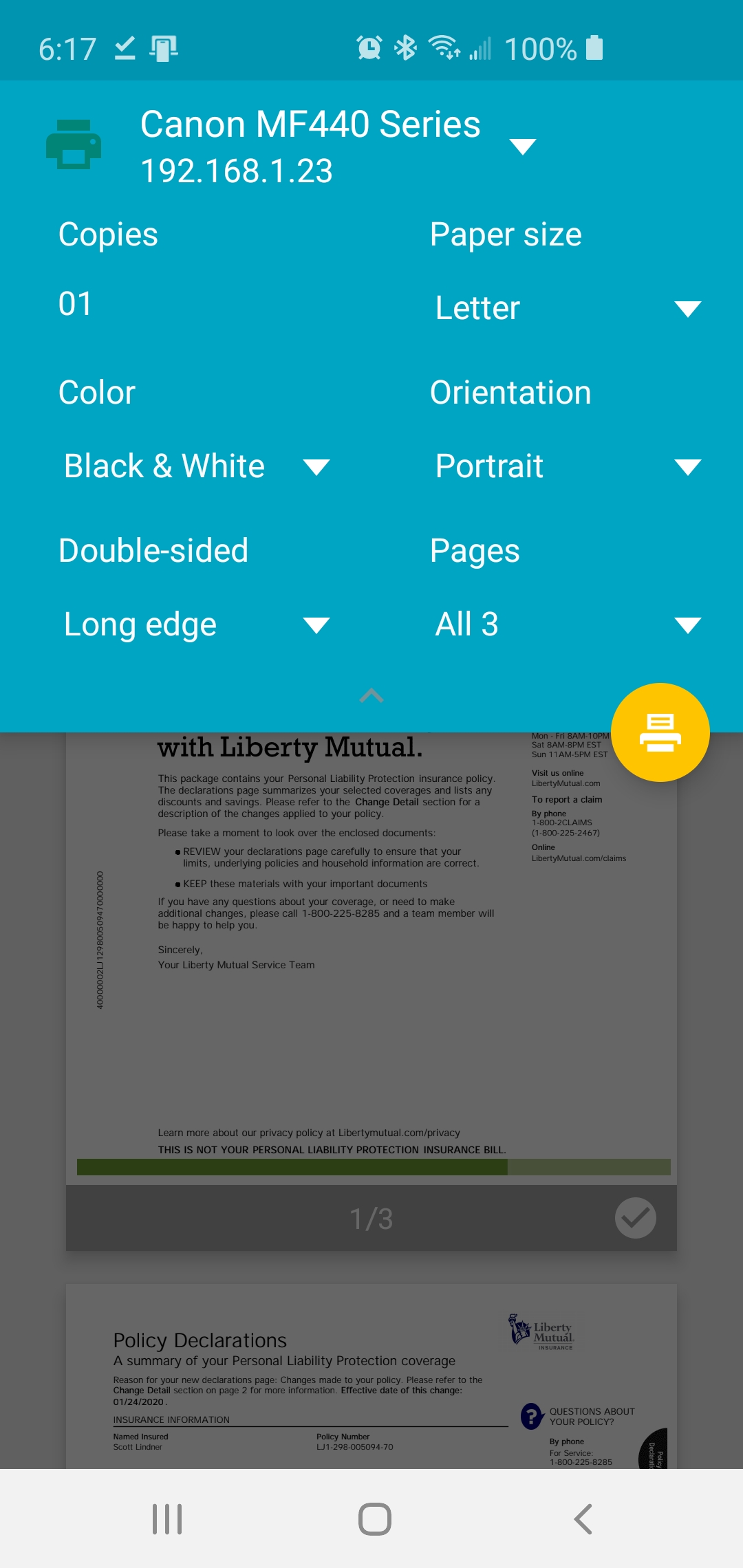 Solved: imageCLASS MF445dw asks to select Tray 1 each time