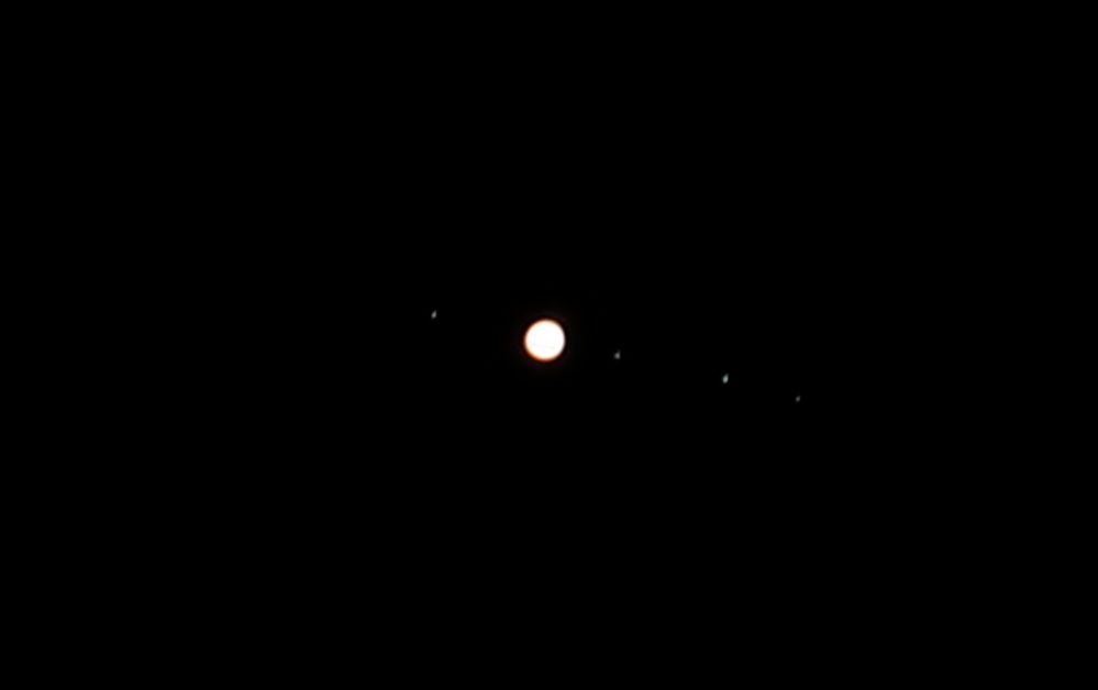 Jupiter and Four Largest Moons