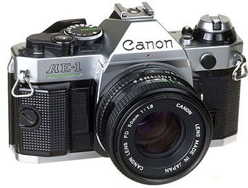 Old canon store cameras