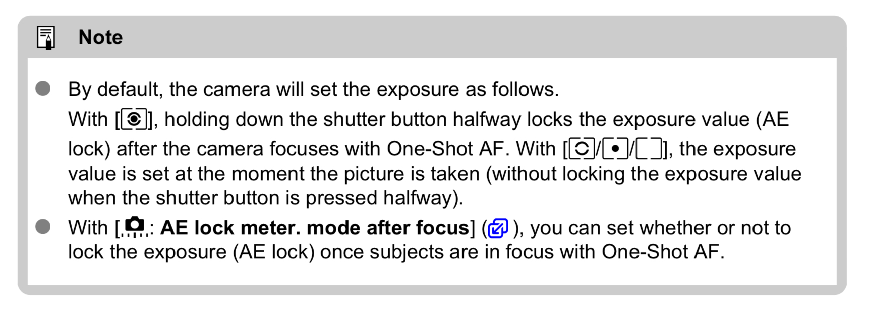 EOS R6 exposure lock after focus bug Canon Community