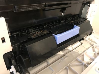 Stuck Toner Cartridge Drawer