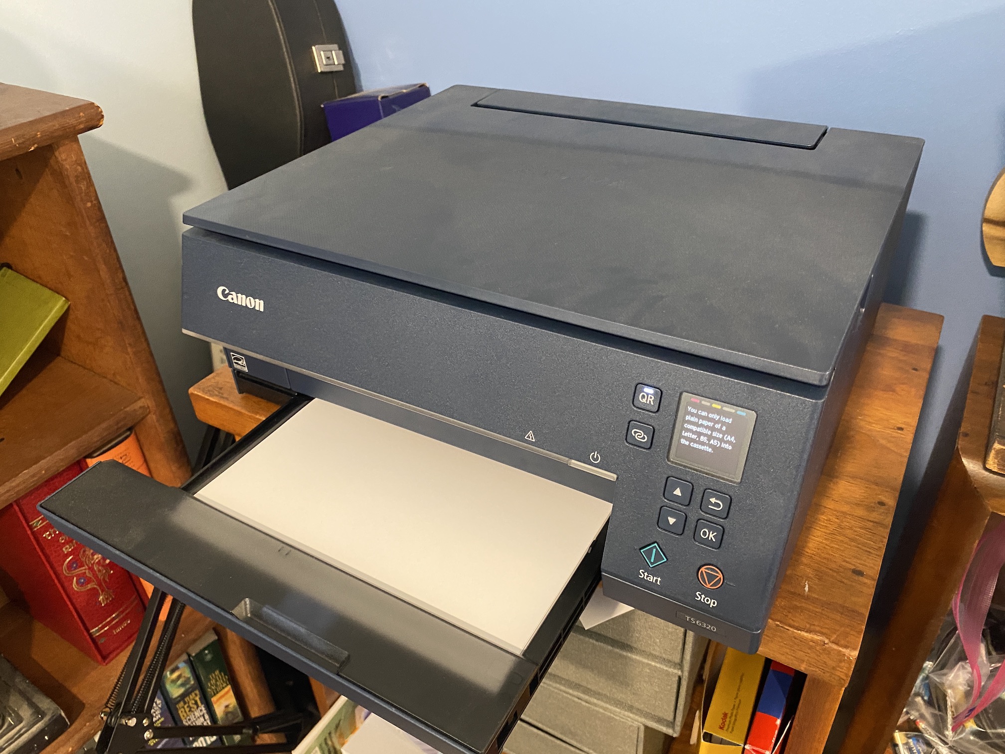 PIXMA TS6300 printer won't print from cassette tra - Canon 