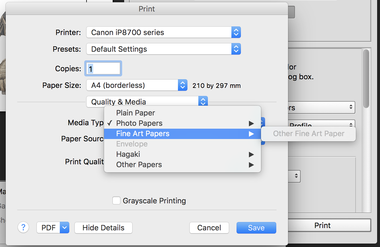 ICC Profiles for Canon IP8750 Canon Community