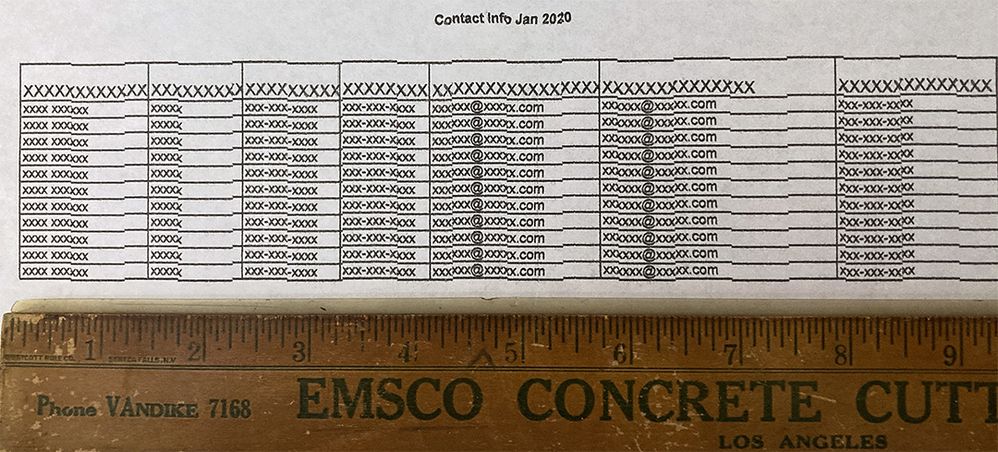 iP4700 Horizontal Alignment