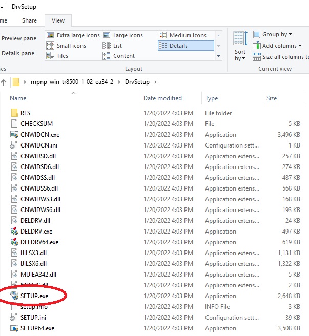 Pixma TR8520 driver wont unZip Canon Community