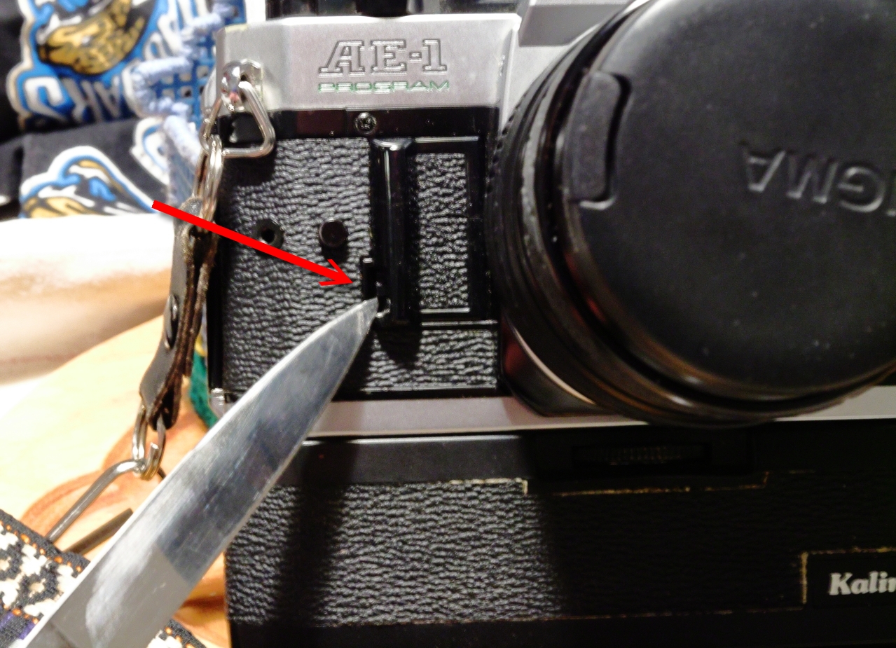 Canon A-1 A1 AE-1 AE1 Program Back/Rear Door Cover 35mm SLR Film Camera