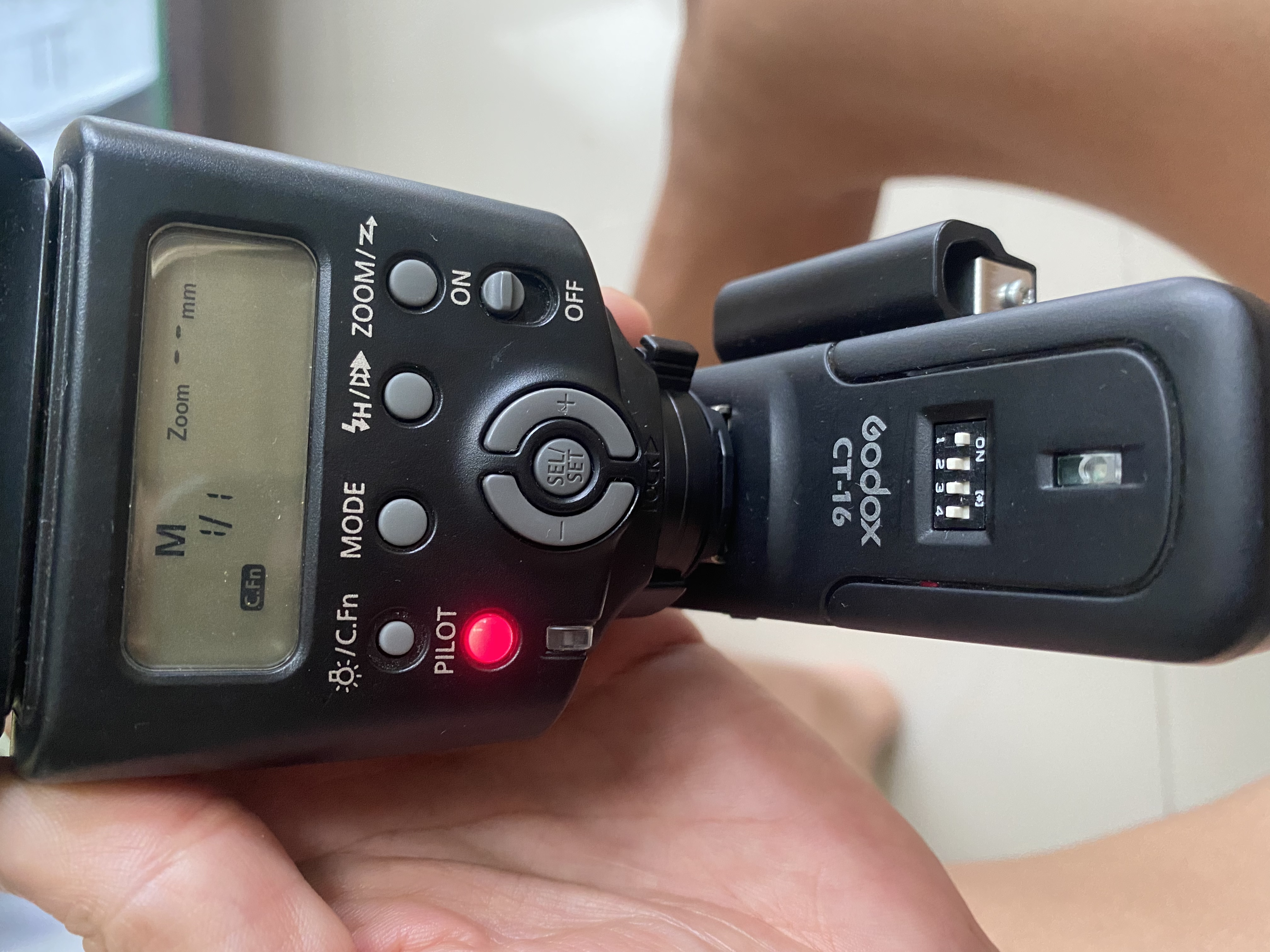 Solved: Help! Godox ct-16 trigger not pairing with 430ii - Canon