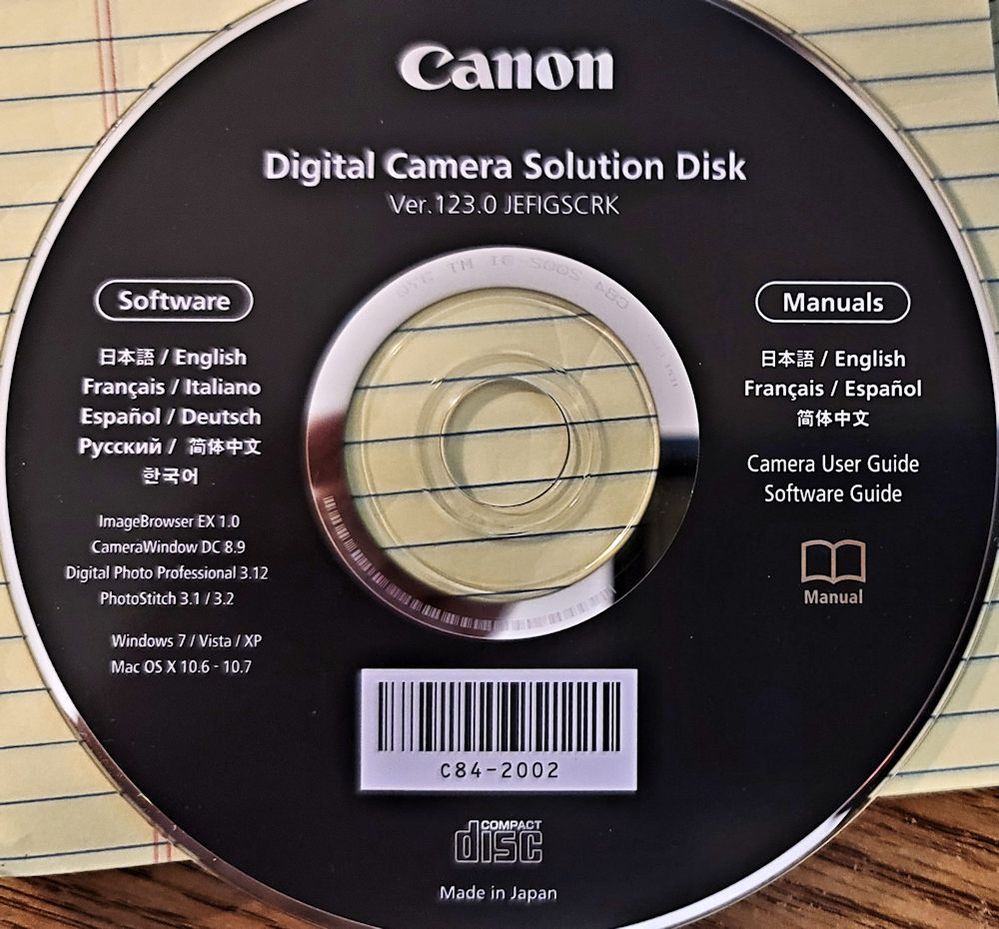 CanonImageBrowserEX CD Disk-1.jpg