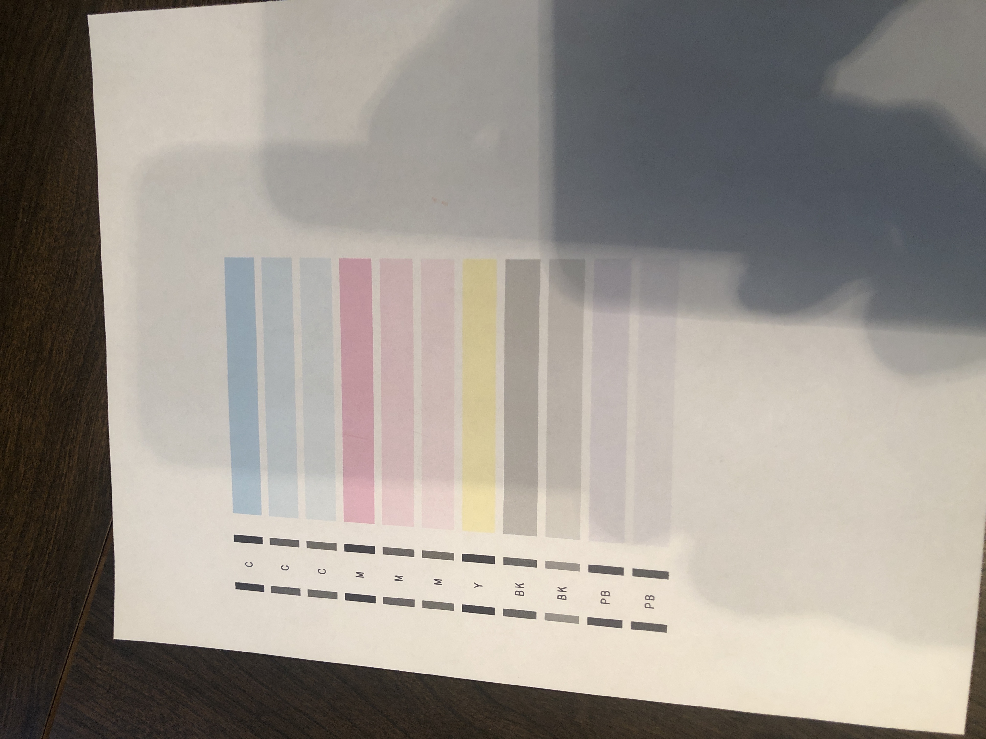 TS9120 full of ink; not printing right Canon Community