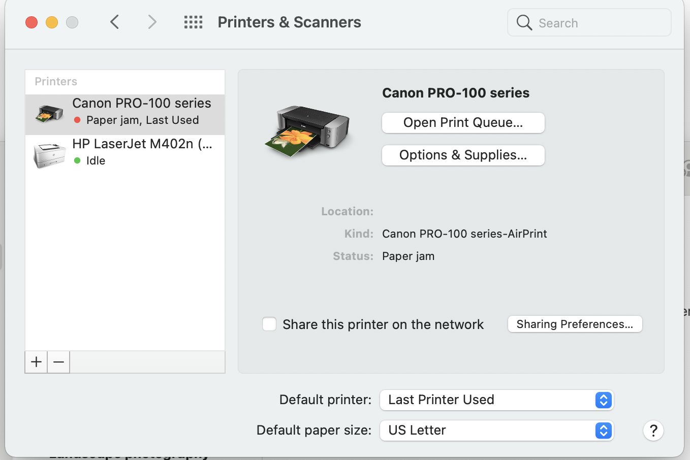 can a canon PIXMA PRO-100 print 5 x7 size? - Canon Community