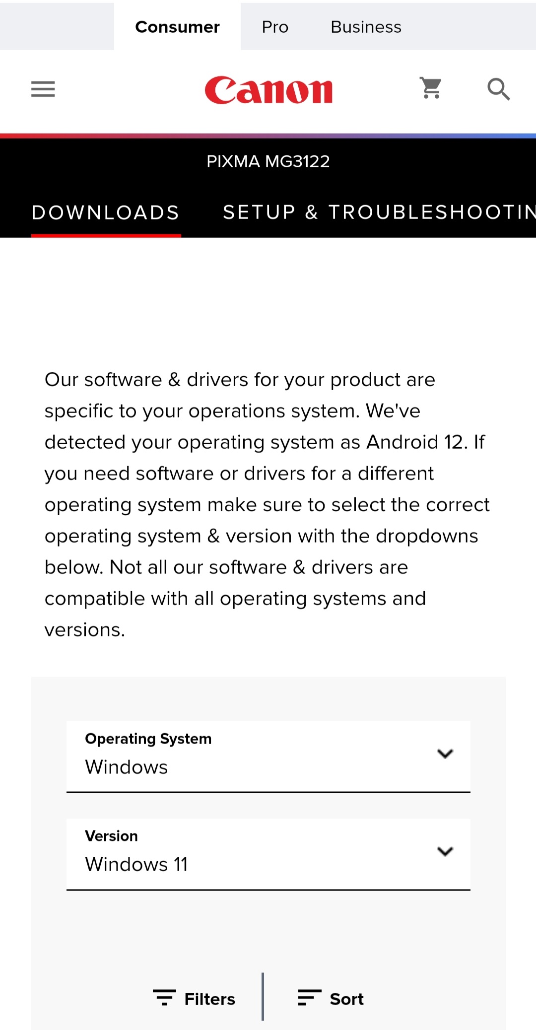 MG3122 Printer cannot be detected with USB cable c... Canon Community