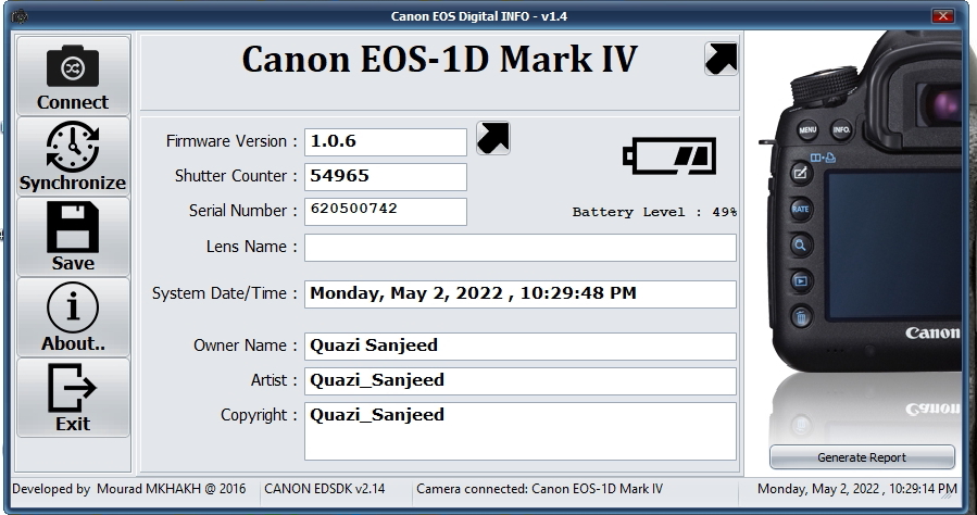 Solved: 90D Shutter count - Canon Community