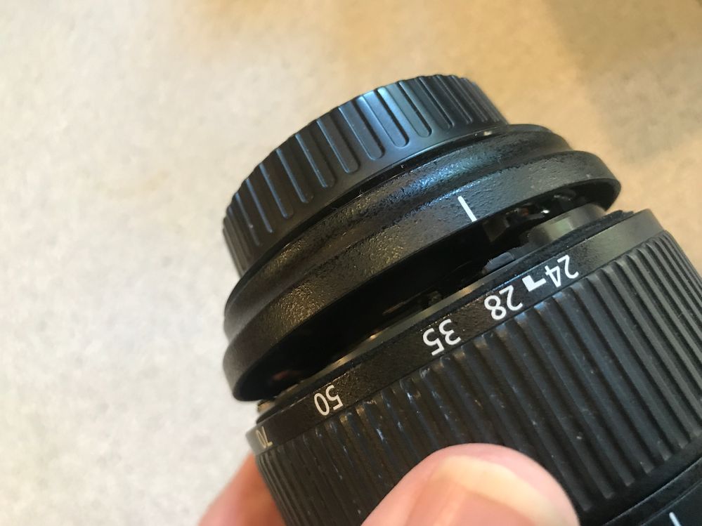 Solved Re Lens back 'broken' from main lens Canon EF 2... Canon Community