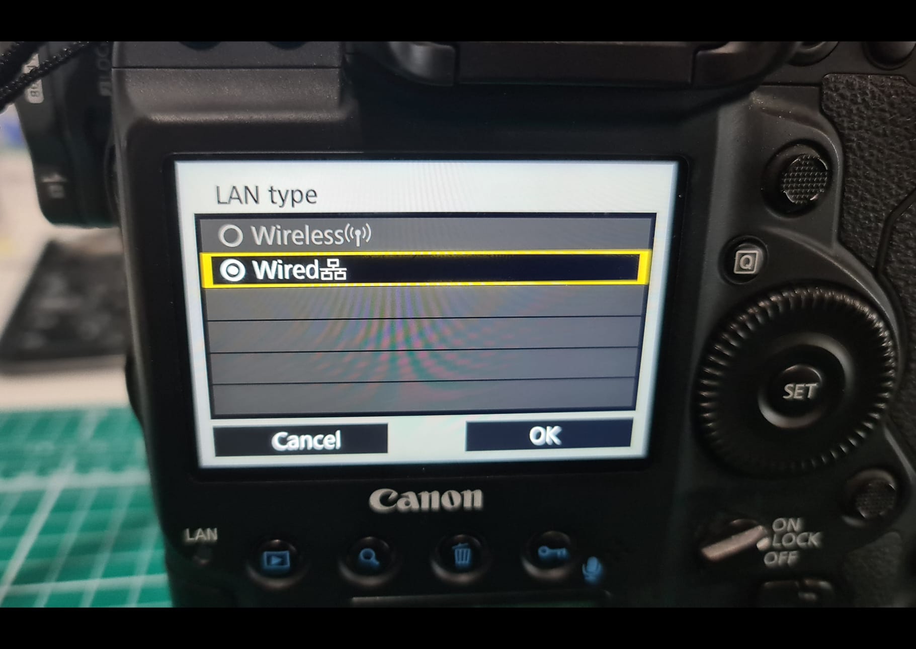 EOS-1D X Mark II Wireless Option Unavailable with  - Canon 
