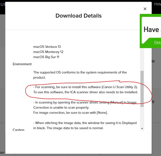 Solved: IJ Scan Utility2 Ver.2.4.0 (Mac) Not working in OS