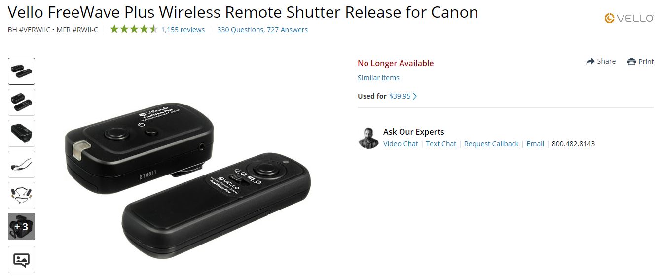 Canon 80d sale bluetooth remote