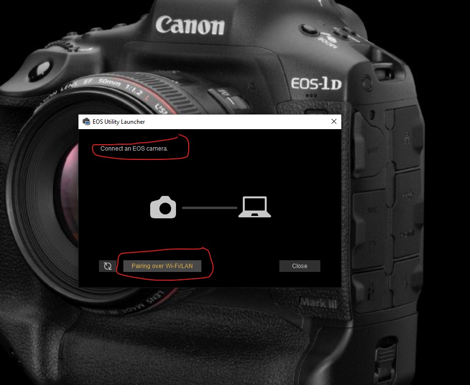 Solved EOS Utility 3.16.10 not recognizing camera Canon Community