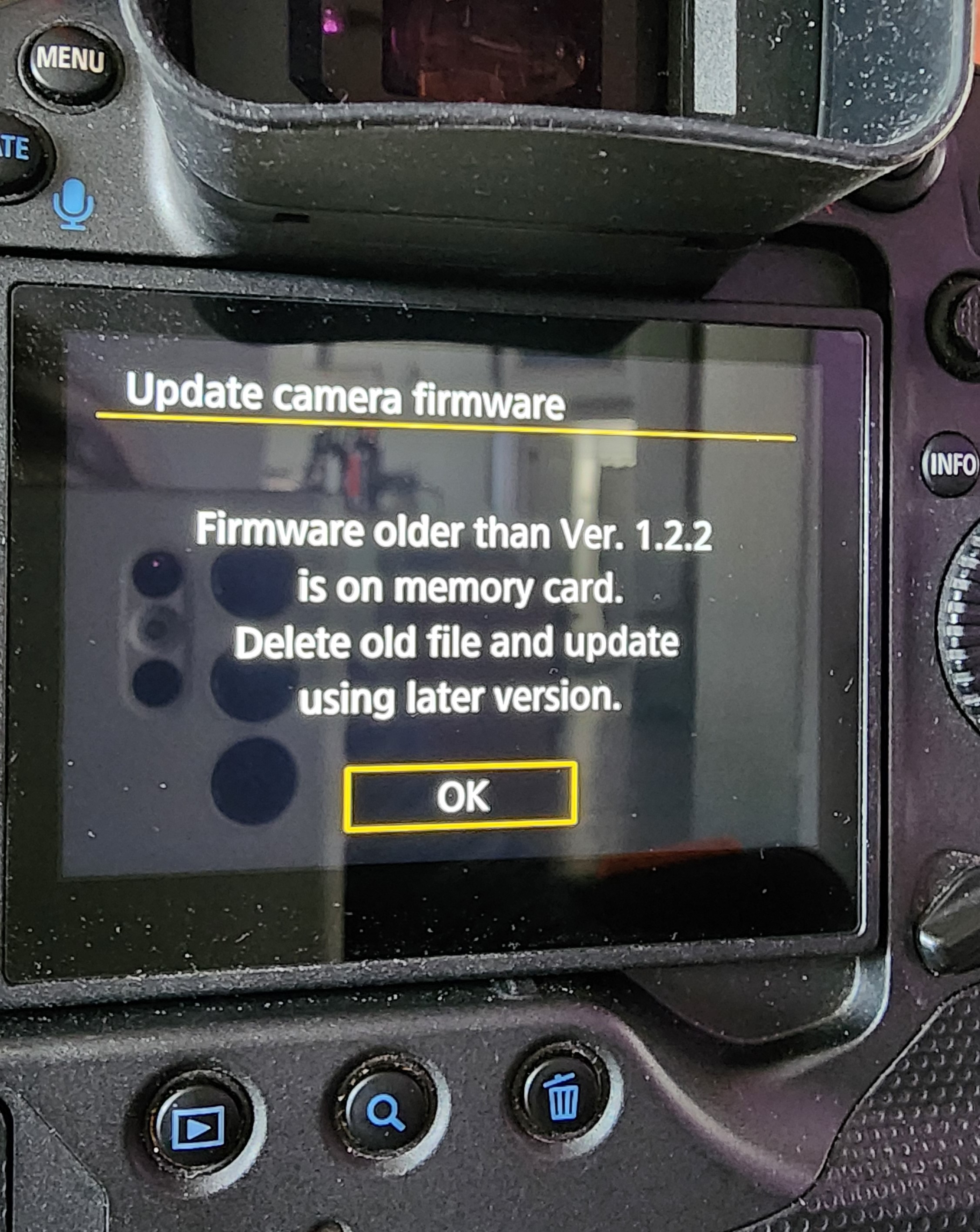 Solved EOS R7 "Firmware cannot be downgraded" Canon Community