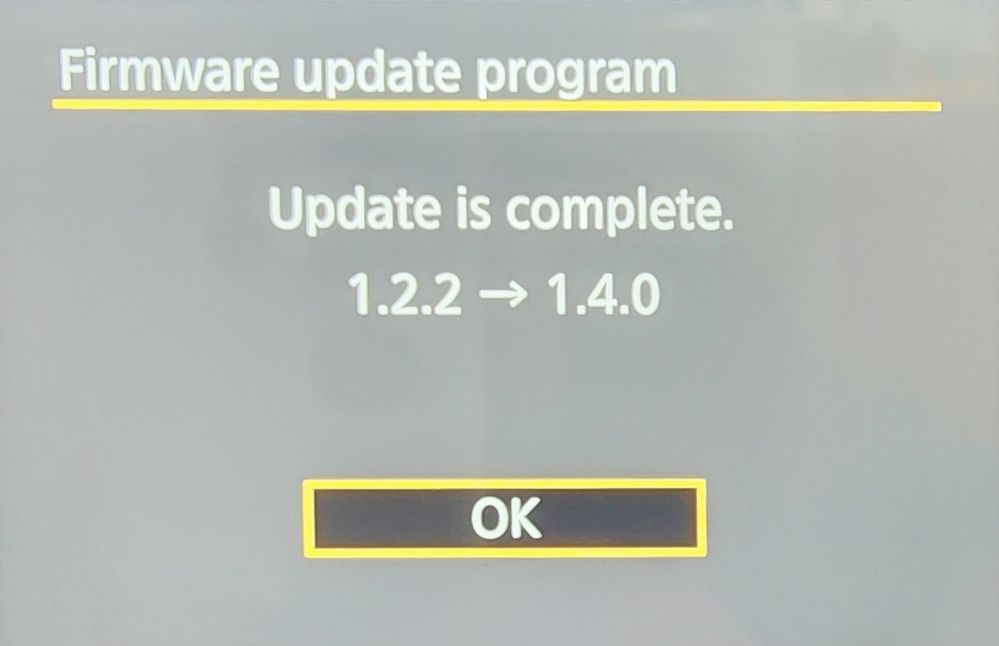 Solved: EOS R7 "Firmware Cannot Be Downgraded" - Canon Community