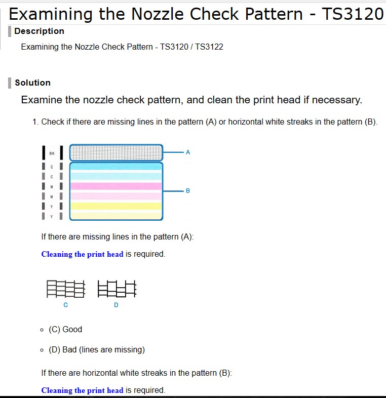 Pixma TS3120 won't print in black ink on photo pap... Canon Community