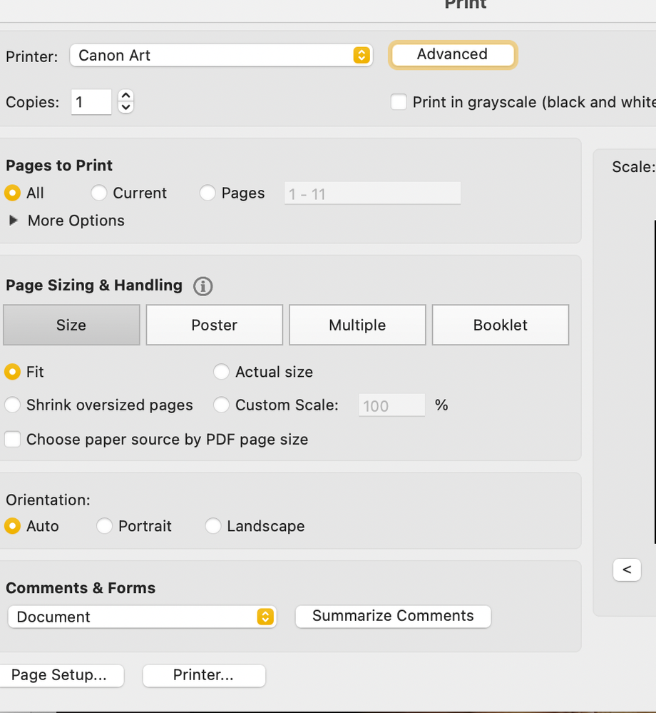 Can't turn off double sided printing Canon c55501 Canon Community
