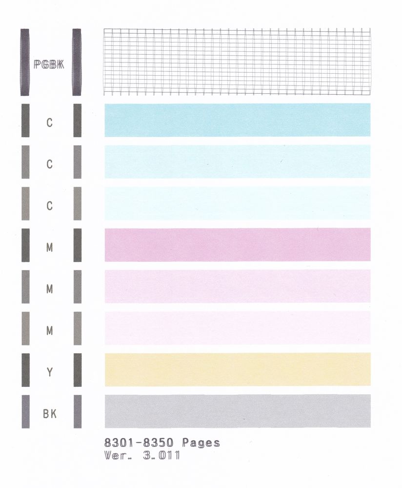 Canon PIXMA MX922 print head prints split vertical... Canon Community