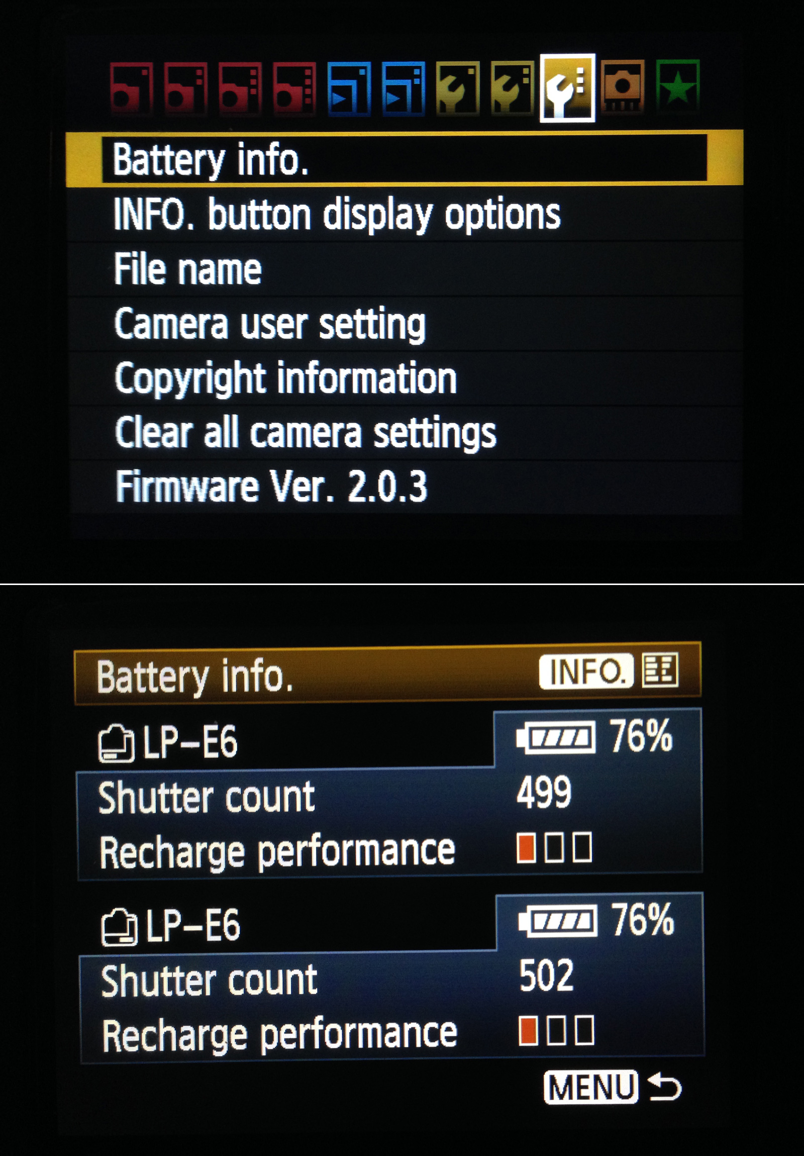 "Battery Info"